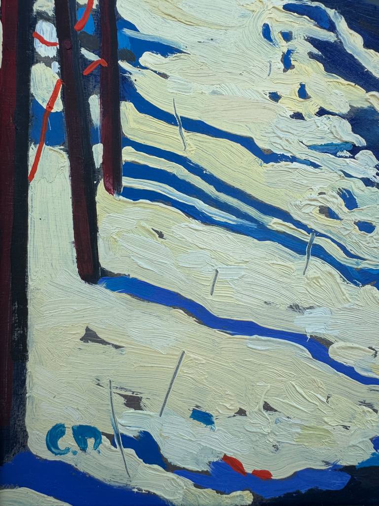 Original Fauvism Landscape Painting by Oleksandr Pavlenko