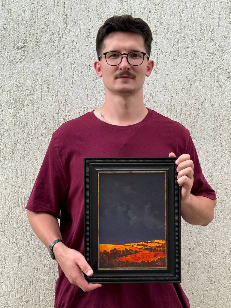Original Impressionism Landscape Painting by Oleksandr Pavlenko