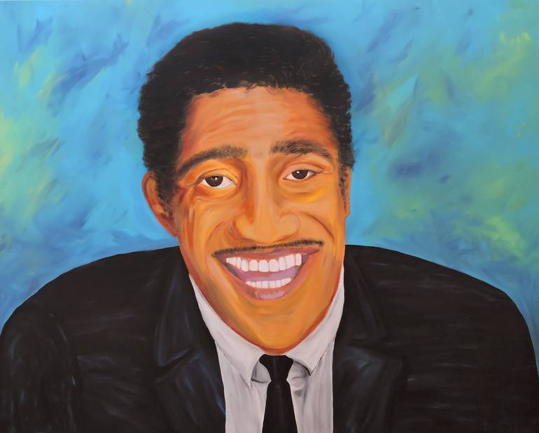 Sammy Smiles Painting by Nicole Burnett | Saatchi Art