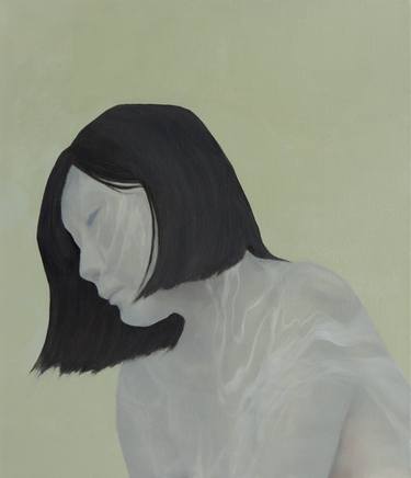Original Contemporary Portrait Painting by Lian Jhu