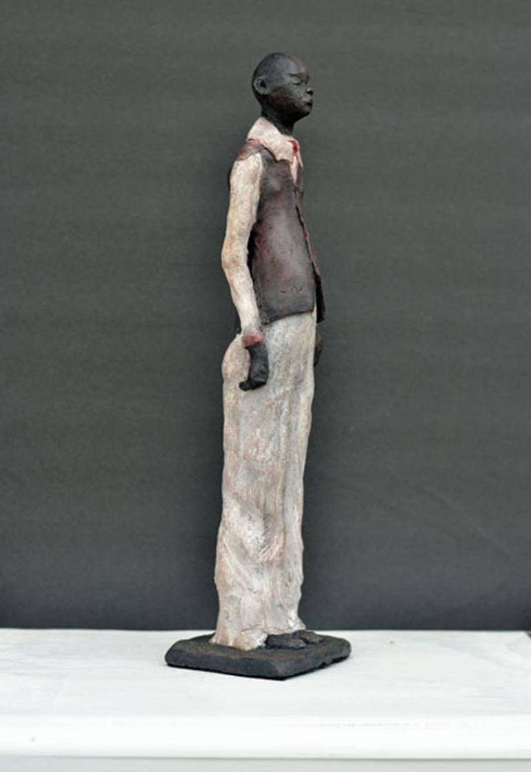 Original Figurative People Sculpture by Marjae Gilbert