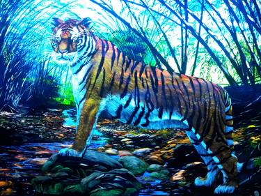 Original Fine Art Animal Paintings by james harper