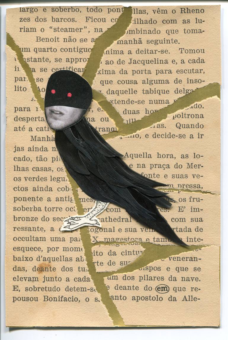 Original Dada Women Collage by Elena Morales García