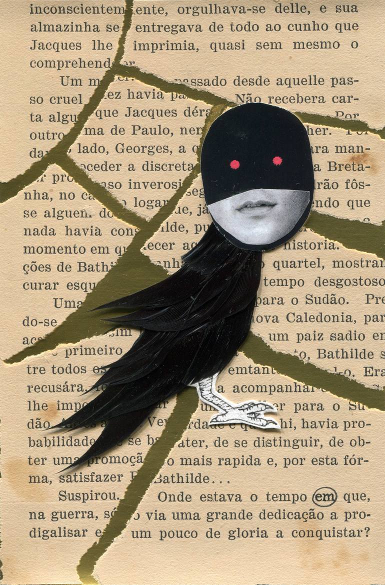 Original Dada Women Collage by Elena Morales García