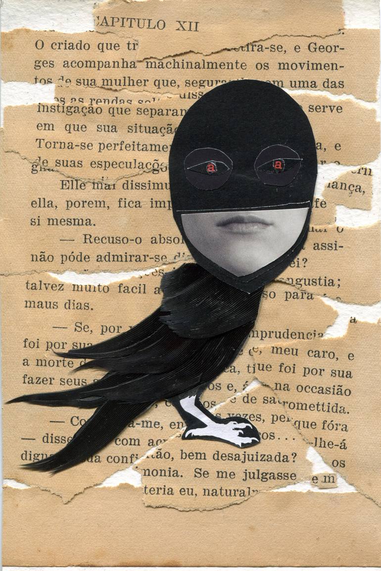 Original Dada Women Collage by Elena Morales García