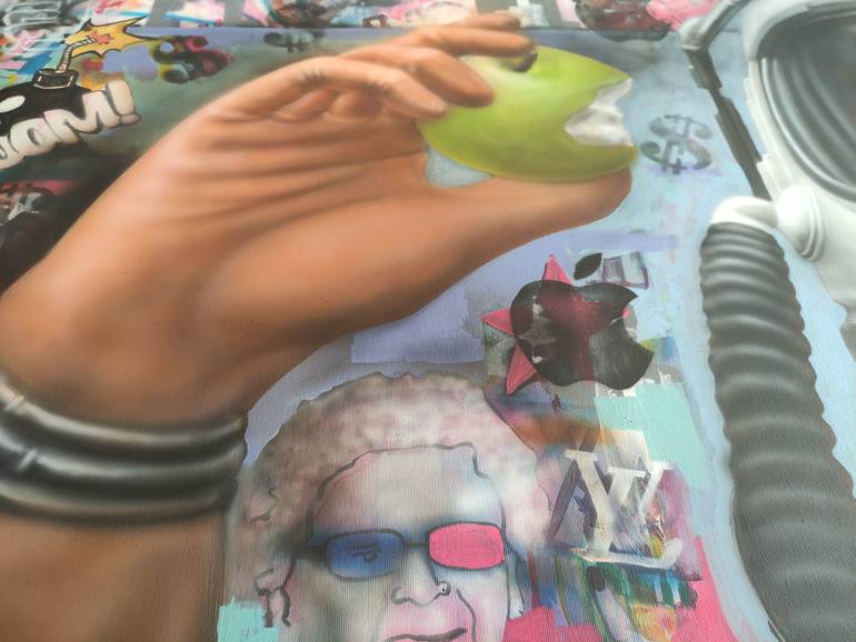 Original Figurative People Painting by Zahar Kondratyuk