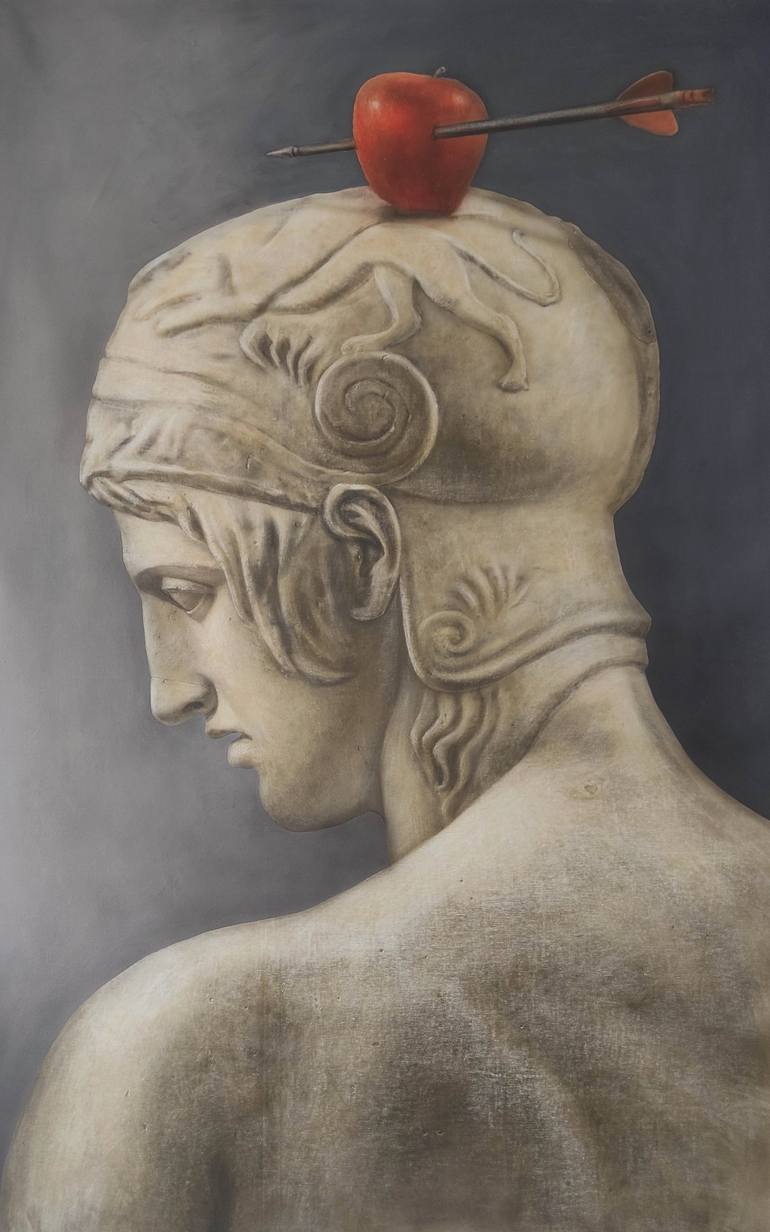 Print of Pop Art Classical Mythology Paintings by Zahar Kondratyuk