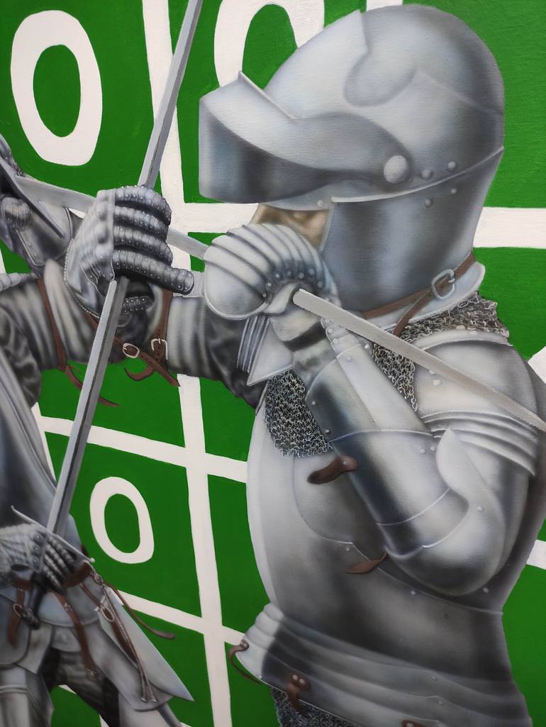 Original Realism People Painting by Zahar Kondratyuk