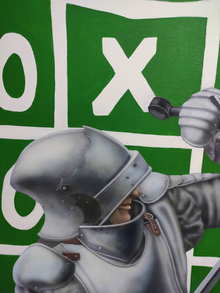 Original Realism People Painting by Zahar Kondratyuk