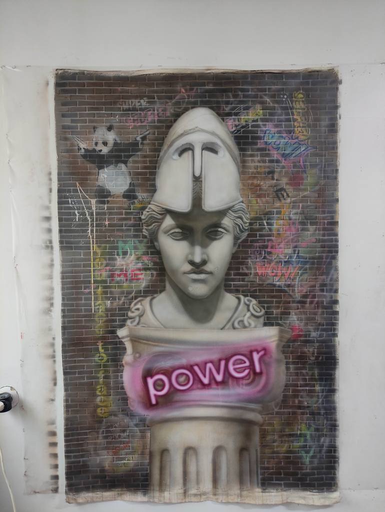 Original Realism Classical Mythology Painting by Zahar Kondratyuk