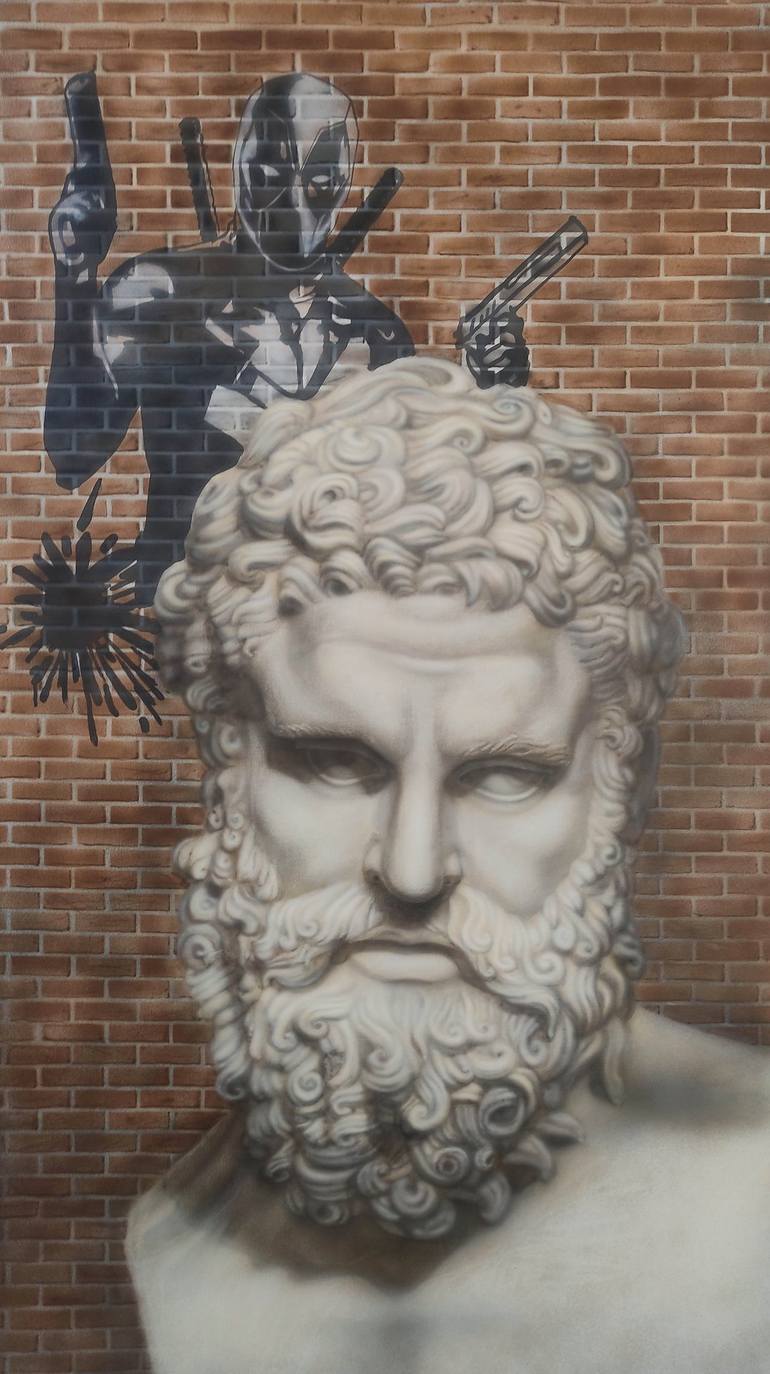 Print of Classicism Classical Mythology Paintings by Zahar Kondratyuk