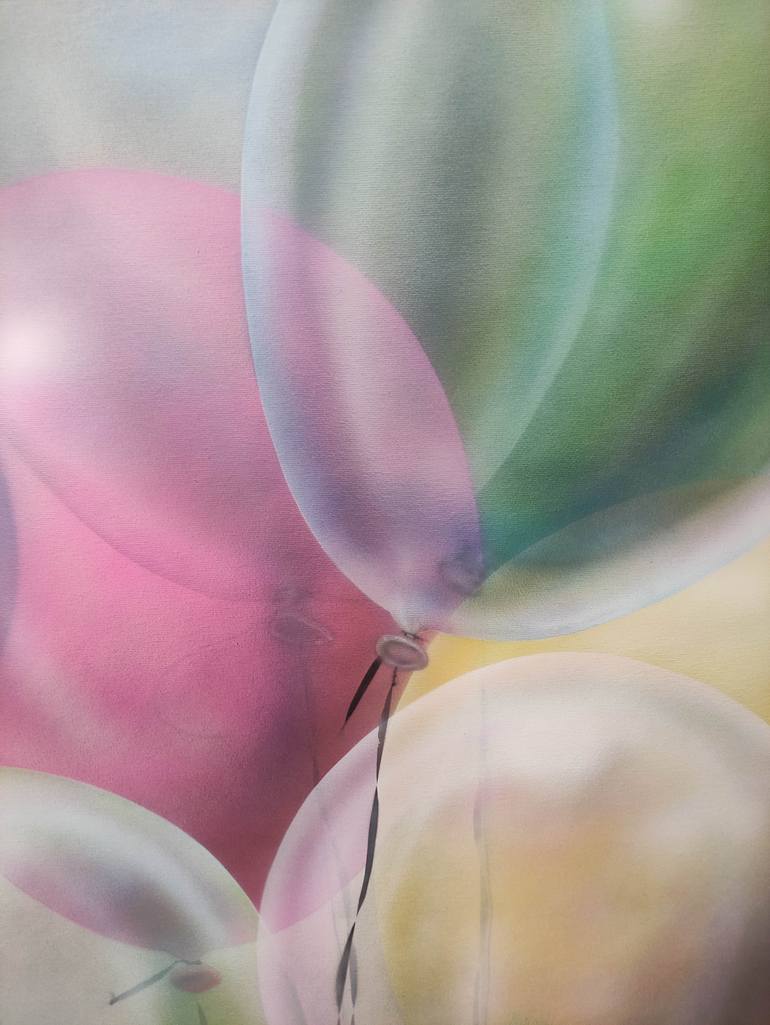 Original Figurative Abstract Painting by Zahar Kondratyuk