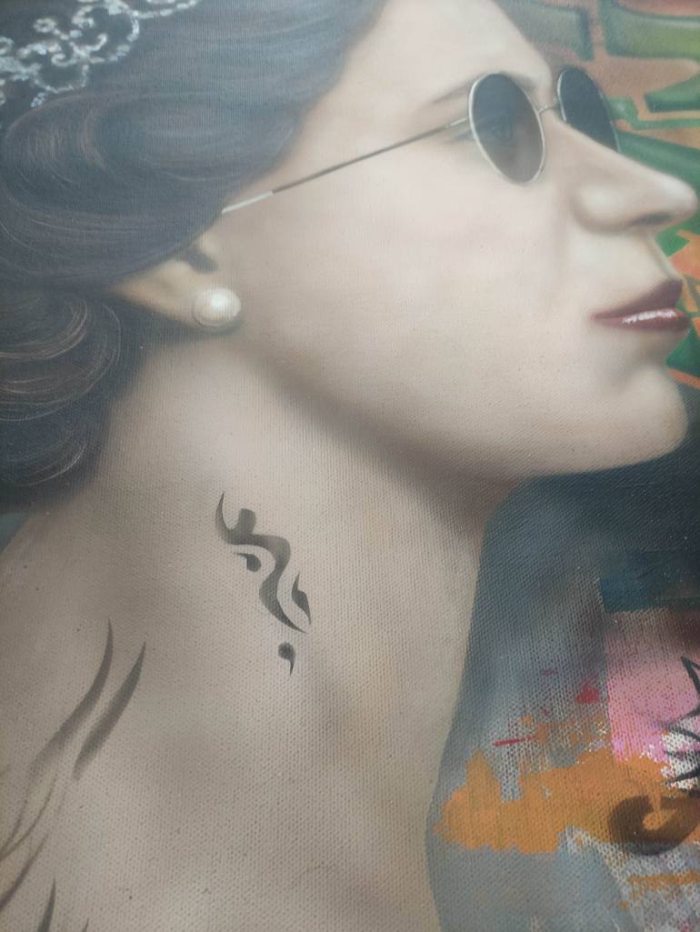 Original Figurative Pop Culture/Celebrity Painting by Zahar Kondratyuk