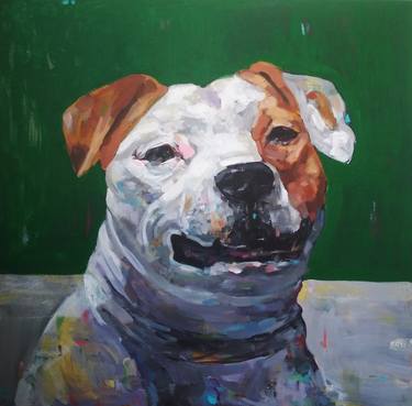 Original Dogs Paintings by Zahar Kondratyuk