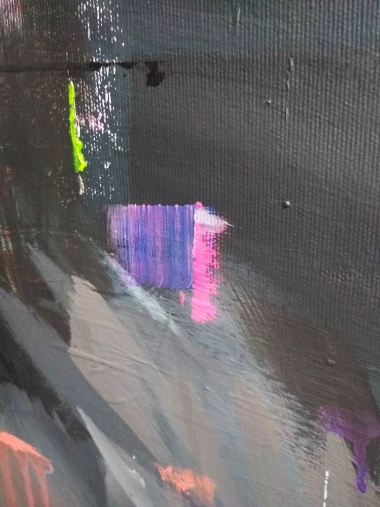 Original Abstract Pop Culture/Celebrity Painting by Zahar Kondratyuk