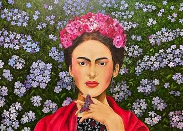 Frida, il gioiello farfalla e la plumbago thumb