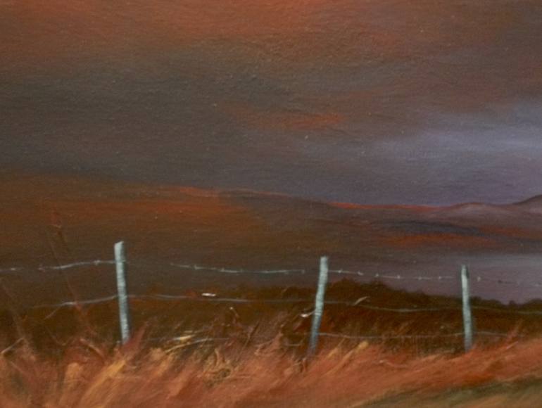 Original Modernism Landscape Painting by Jane Mcdonough