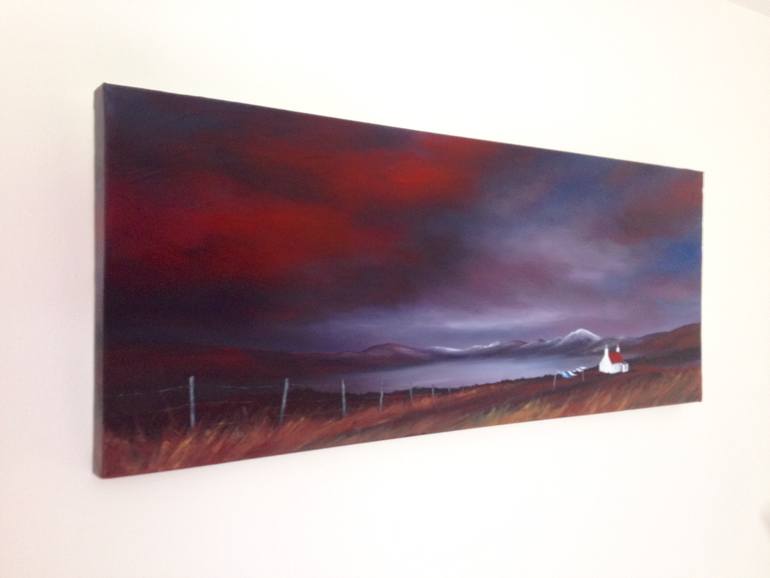 Original Modernism Landscape Painting by Jane Mcdonough