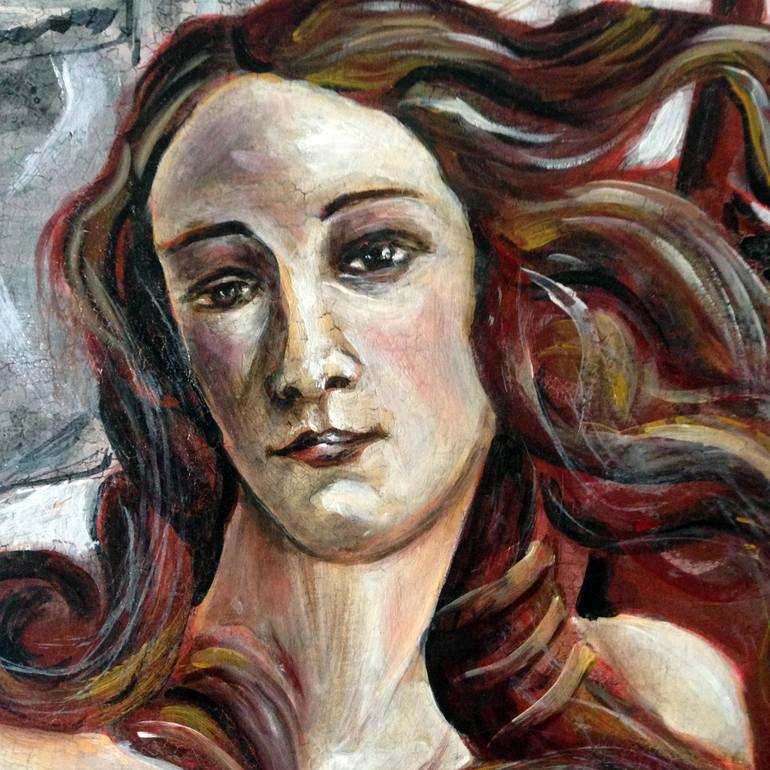 Original Surrealism Pop Culture/Celebrity Painting by Otmar Kern