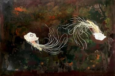 Original Conceptual Seascape Paintings by Amna Tariq