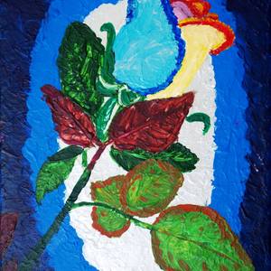 Blue rose
