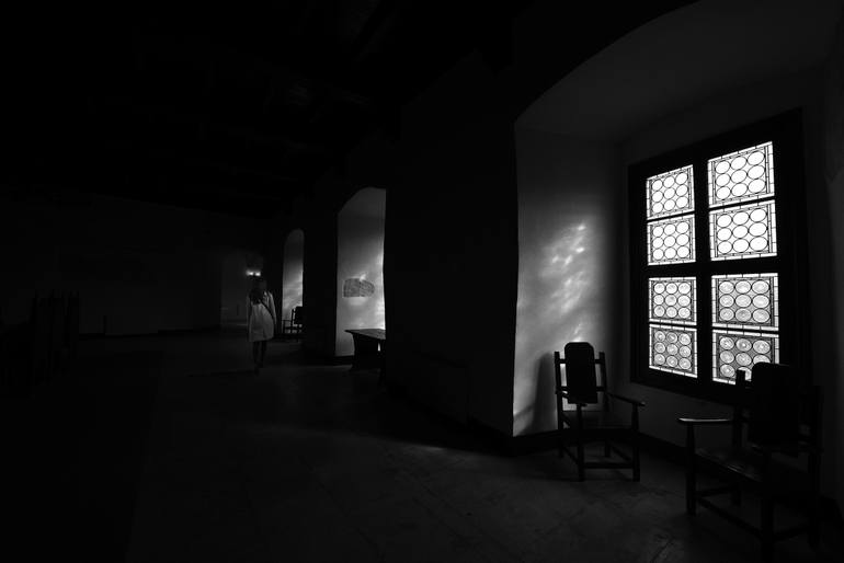 Original Architecture Photography by Dan Cristian Lavric | Conceptual Art on Paper | Between Shadow And Silence