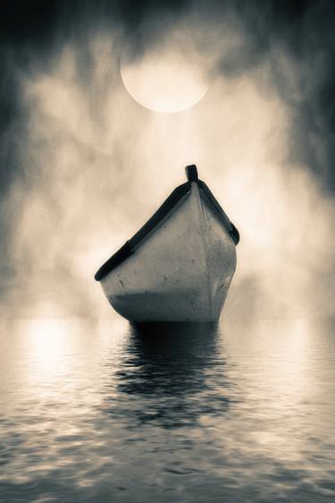 Print of Conceptual Yacht Photography by Dan Cristian Lavric