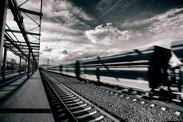 Original Conceptual Train Photography by Dan Cristian Lavric