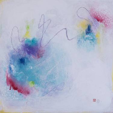 Original Abstract Mixed Media by Denise Buisman Pilger