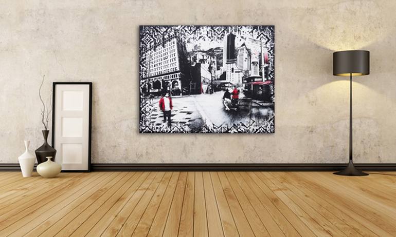 Original Fine Art Cities Painting by Denise Buisman Pilger