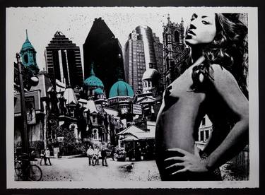 Original Expressionism Cities Printmaking by Denise Buisman Pilger