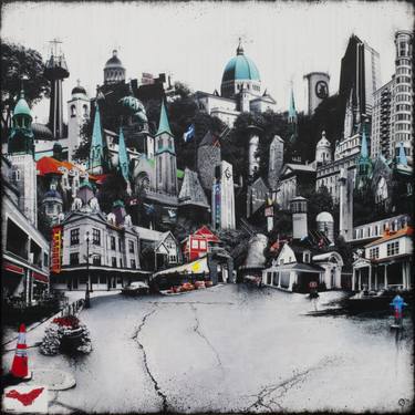 Original Expressionism Cities Paintings by Denise Buisman Pilger