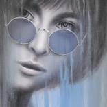 BLUE GLASSES by Vicki DesJardins