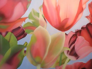 Original Floral Paintings by Vicki DesJardins