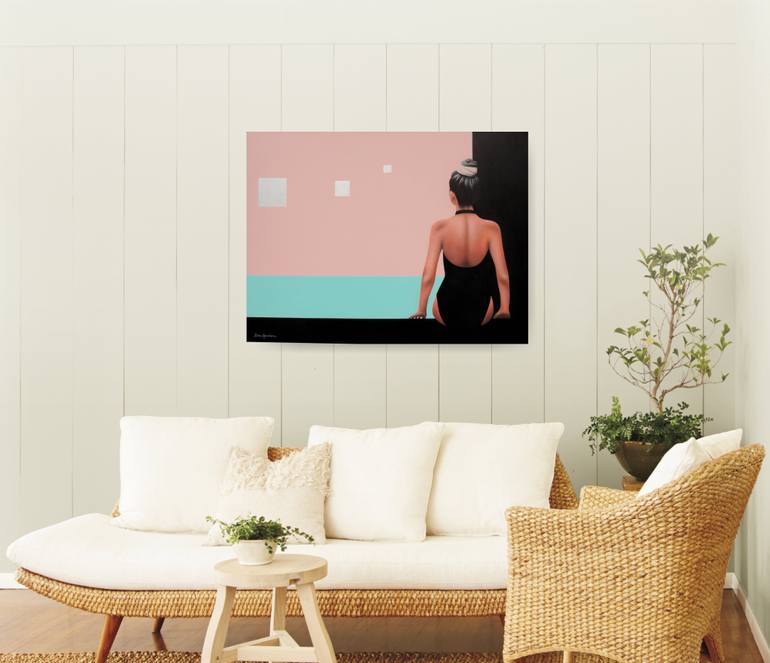 Original Conceptual Women Painting by Vicki Desjardins