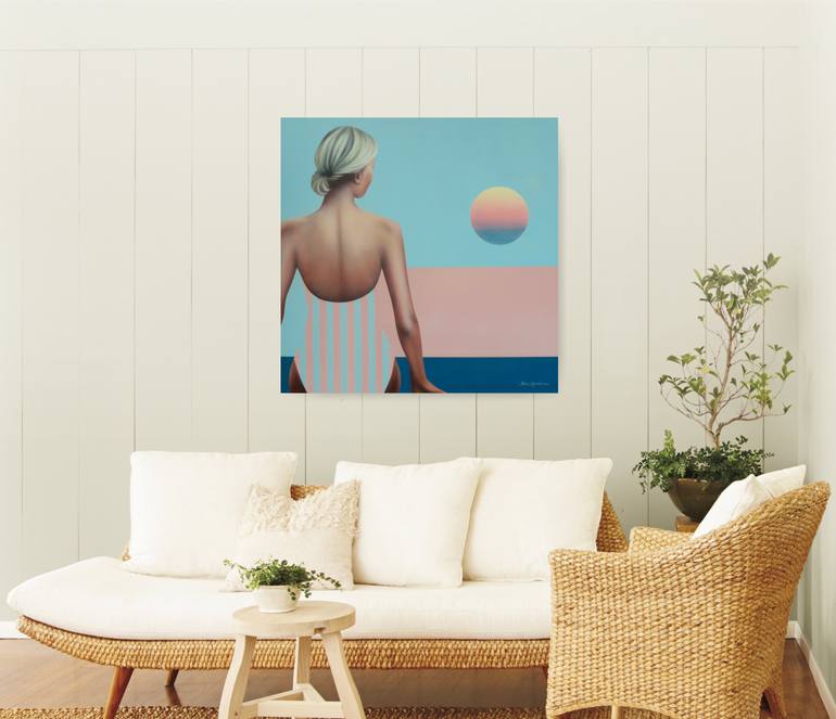 Original Conceptual Women Painting by Vicki Desjardins