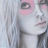 PINK GLASSES by Vicki DesJardins