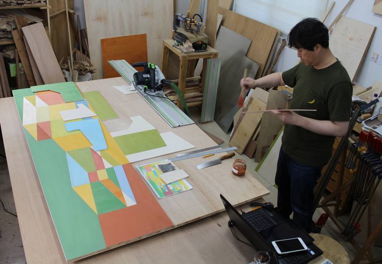 Original Other Architecture Painting by Jaewon Choi