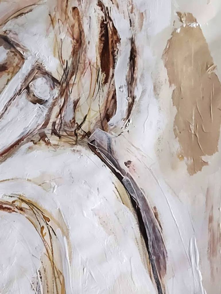 Original Contemporary Nude Painting by Christakis Christou