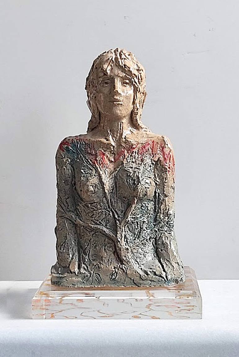 Original Figurative Women Sculpture by Christakis Christou