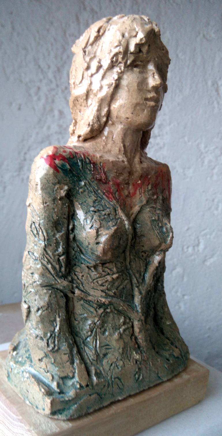 Original Figurative Women Sculpture by Christakis Christou