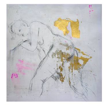 Print of Nude Drawings by Christakis Christou