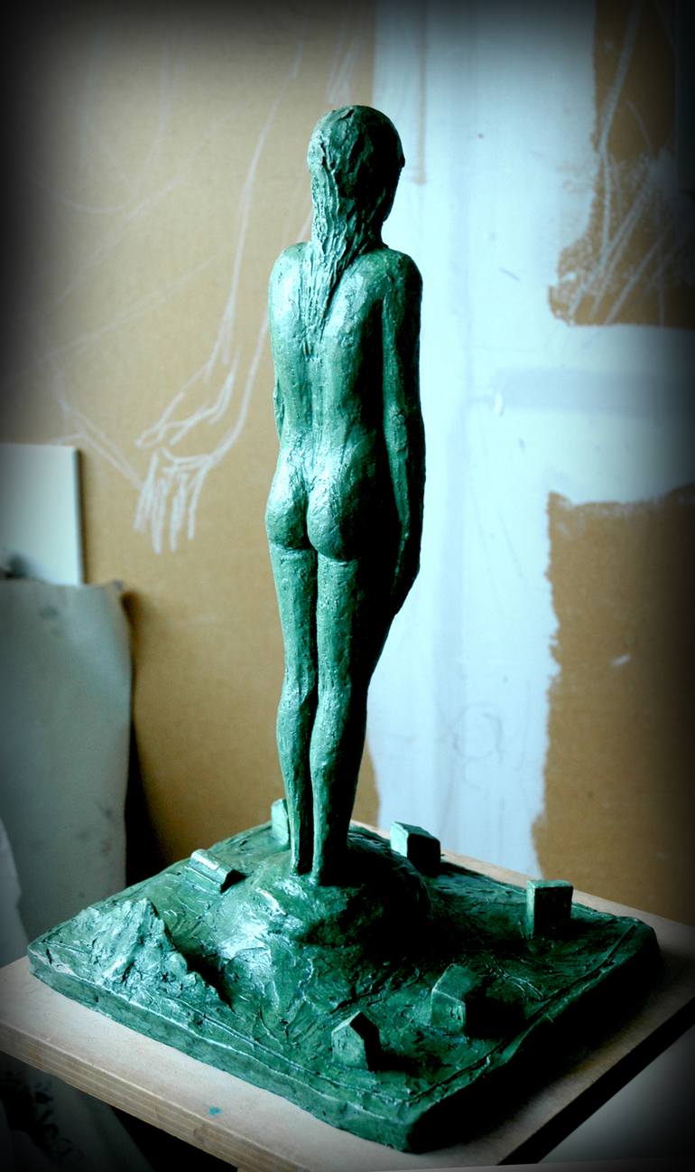Original Conceptual World Culture Sculpture by Christakis Christou