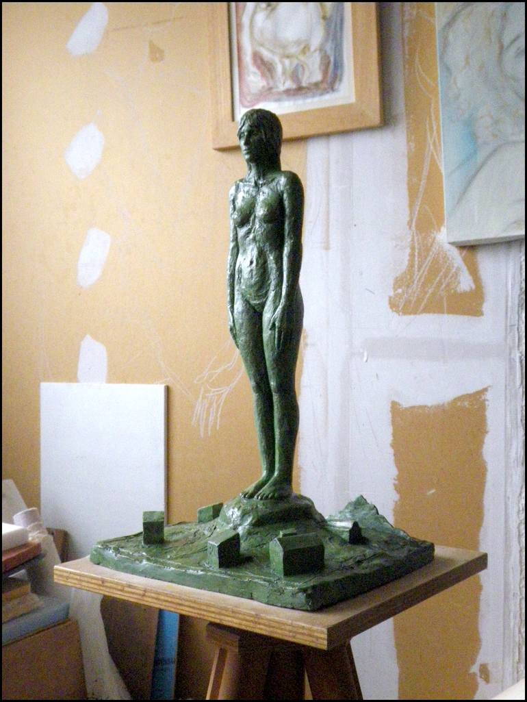 Original Conceptual World Culture Sculpture by Christakis Christou