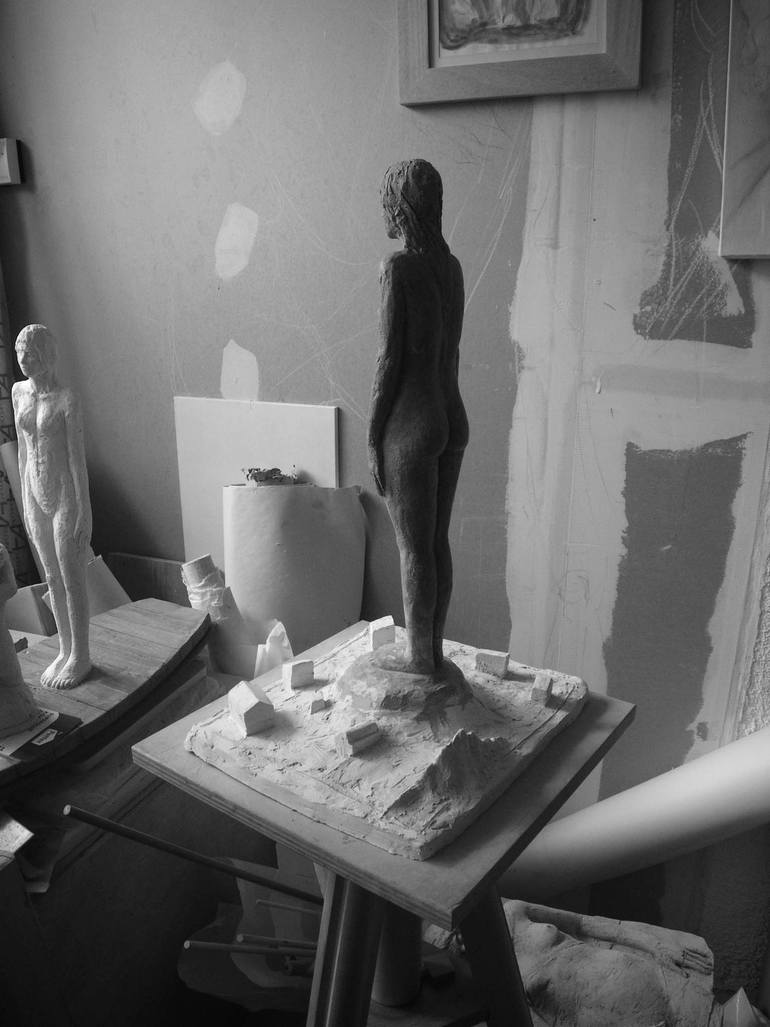 Original Conceptual World Culture Sculpture by Christakis Christou