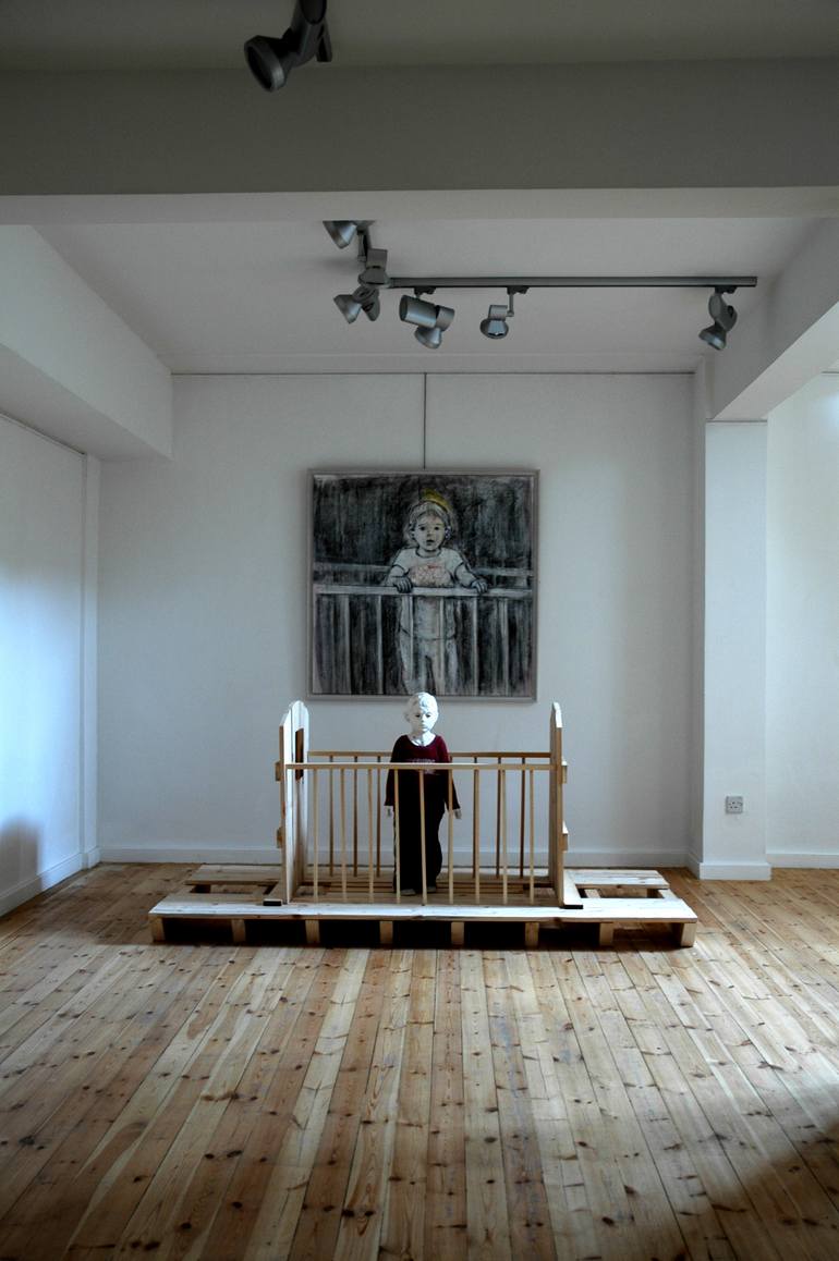 Original Figurative Children Installation by Christakis Christou
