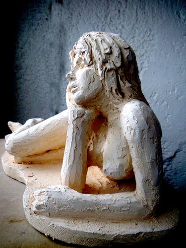 Original Figurative Women Sculpture by Christakis Christou