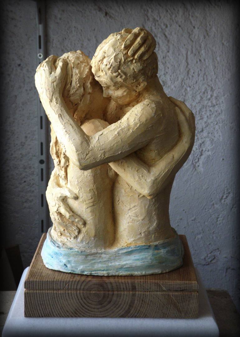 Original Erotic Sculpture by Christakis Christou