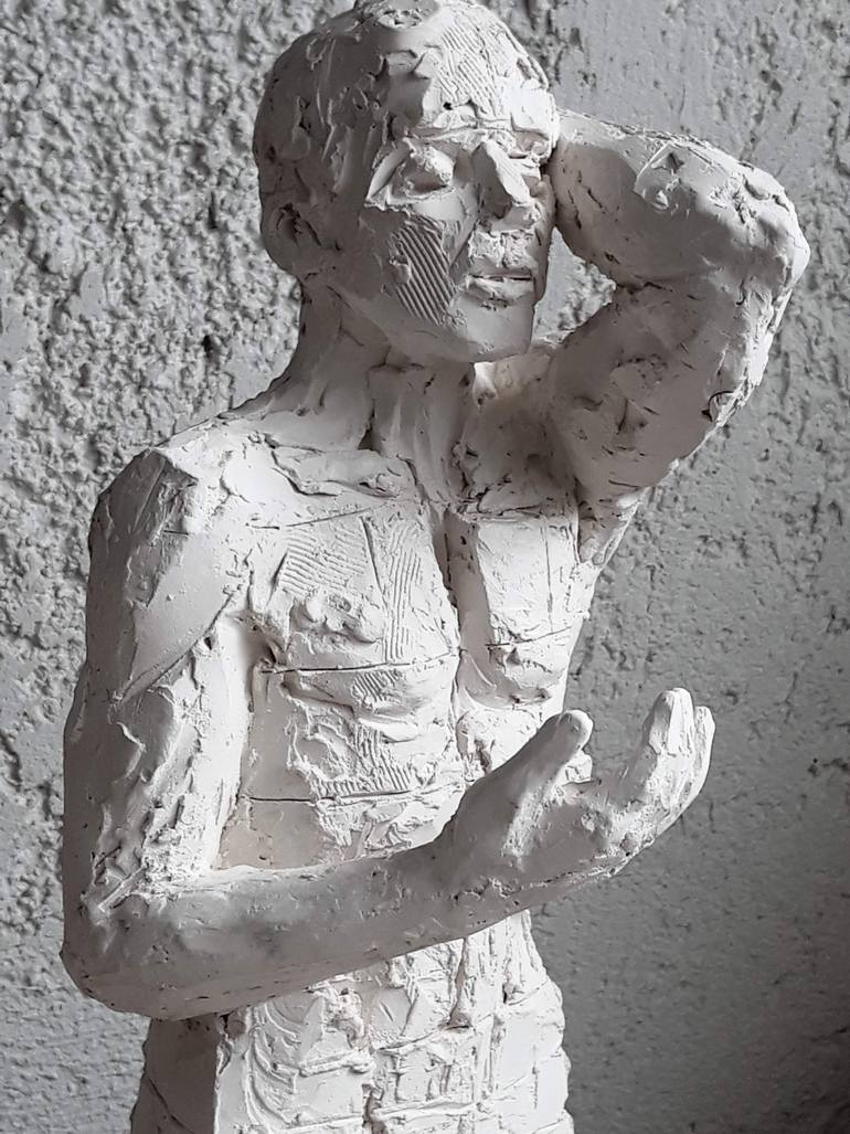 Original Conceptual Fantasy Sculpture by Christakis Christou