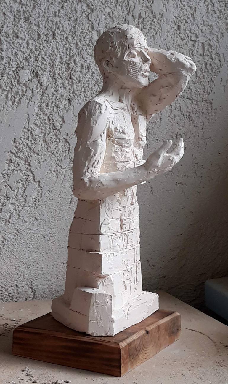 Original Conceptual Fantasy Sculpture by Christakis Christou